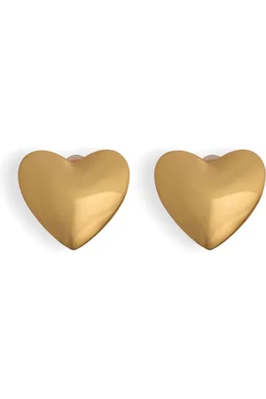 Patou Heart clip-on earrings