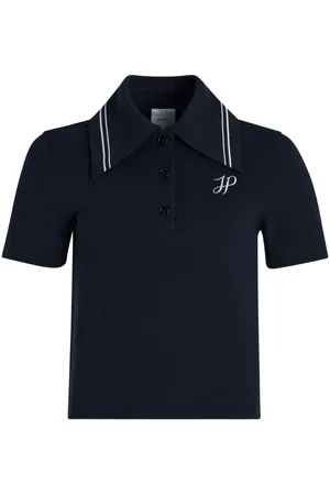 Patou Logo-embroidered polo shirt