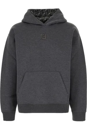 Fendi Embroidered-logo hoodie