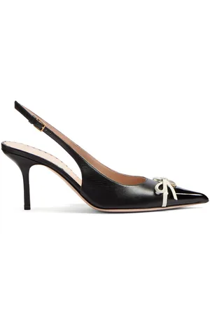 VALENTINO GARAVANI Bow-detail slingback pumps