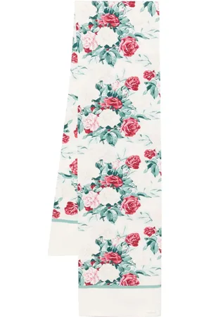 Fursac Floral-print scarf