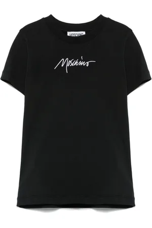 Moschino Logo-embroidered T-shirt