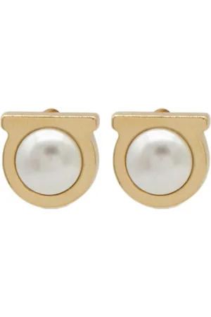 Salvatore Ferragamo Gancini stud earrings