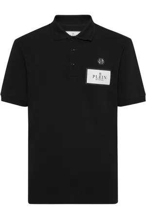 Philipp Plein Logo-patch polo shirt