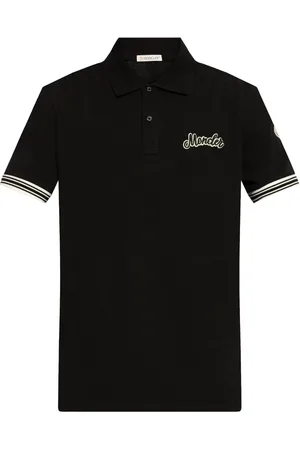 Moncler Logo-embroidered polo shirt