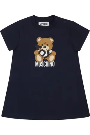 Moschino Teddy Bear-print mini dress