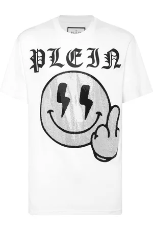Philipp Plein Strass Smile T-shirt