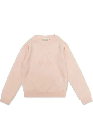 BONPOINT Logo-embroidered jumper