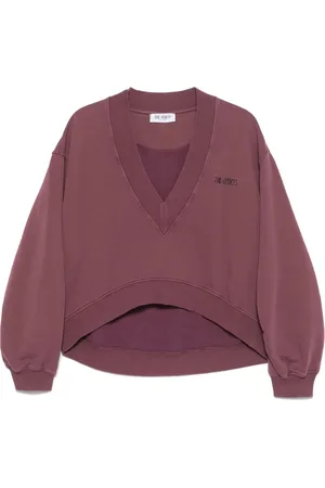 The Attico Logo-embroidered sweatshirt