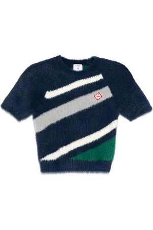Casablanca Striped fltfy T-shirt