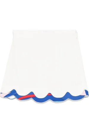 PUCCI Junior Contrast-trim skirt