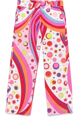 PUCCI Junior Abstract-print trousers