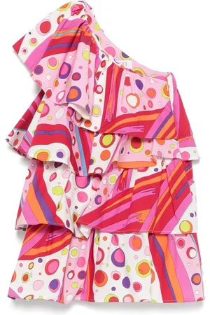 PUCCI Junior One-shoulder dress