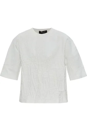 Fabiana Filippi Cracked-effect T-shirt