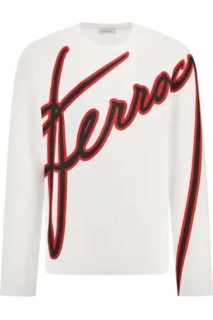 Salvatore Ferragamo Embroidered logo t-shirt