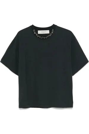 Golden Goose Crystal-embellished jersey T-shirt