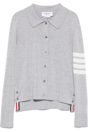 Thom Browne 4 Bar Stripes jersey polo shirt