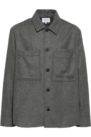 Maison Kitsuné Flannel shirt jacket