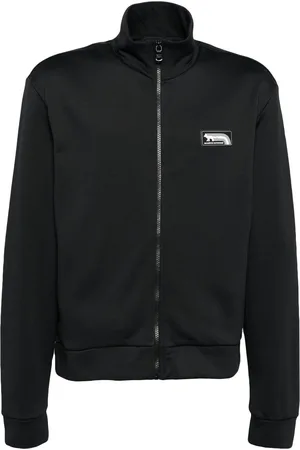 Maison Kitsuné Logo patched jacket