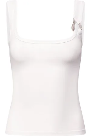 AREA Ring-detail tank top