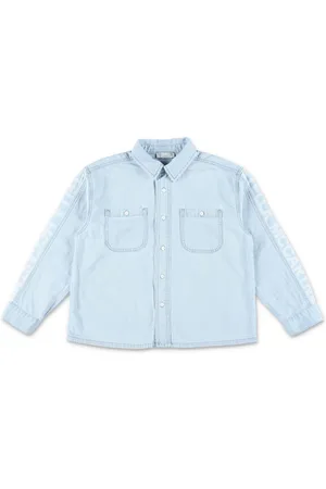 Stella McCartney Logo-print denim shirt
