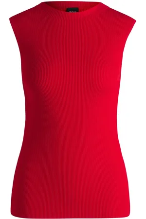 HUGO BOSS Ribbed tank top
