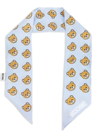 Moschino Teddy bear twilly scarf