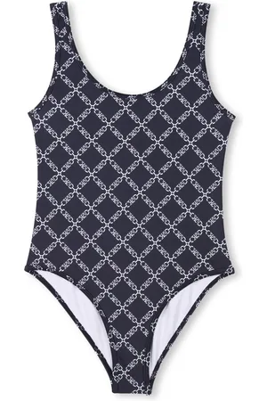 Michael Kors Monogram-pattern swimsuit
