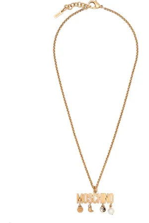 Moschino Logo-lettering necklace