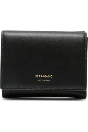 Salvatore Ferragamo Bicolor trifold wallet