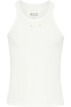 Maison Margiela Ribbed-knit top