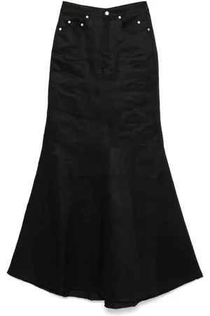 Rick Owens Godet maxi skirt