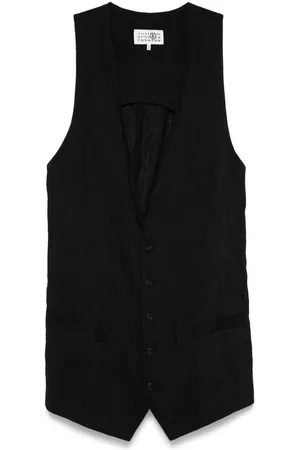 Maison Margiela Plunging-neck gilet