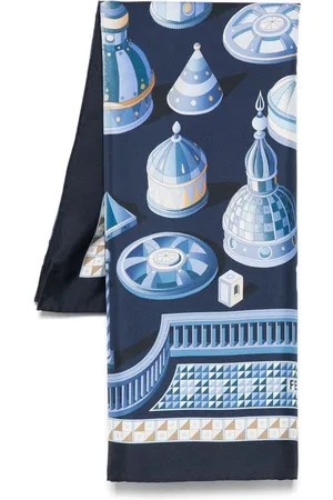 Salvatore Ferragamo Domes-print scarf