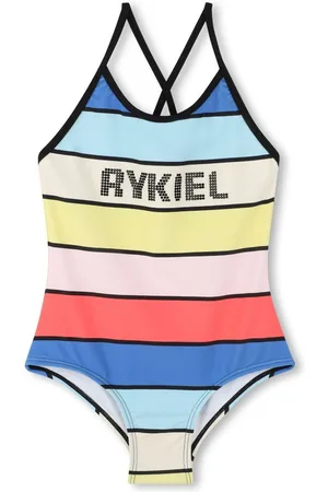 Sonia Rykiel Enfant Logo-embellished swimsuit