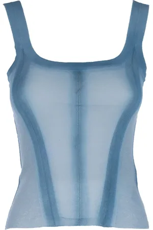 ERMANNO SCERVINO Shaded-print top