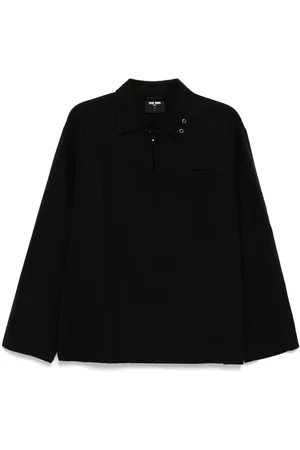 TEAM WANG design Choices Herringbone shirt