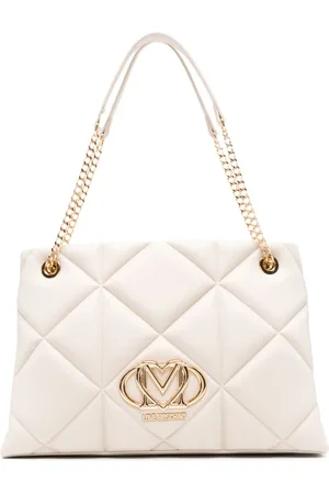 Moschino Logo-plaque tote bag