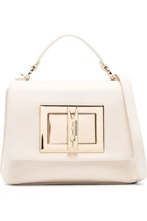 Moschino Debossed-logo tote bag