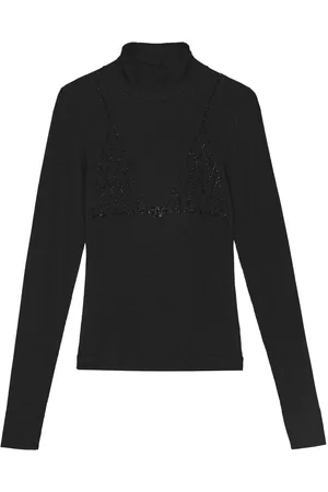 Ganni Roll-neck top