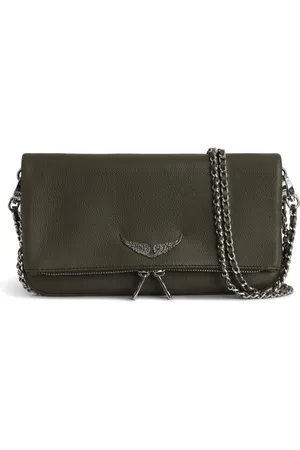 Zadig & Voltaire Rocky leather clutch bag
