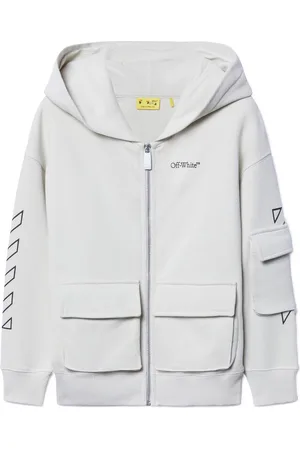 OFF-WHITE Bookish zip-up hoodie