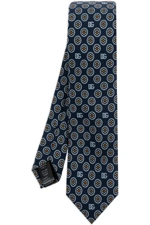 Dolce & Gabbana Floral-jacquard tie
