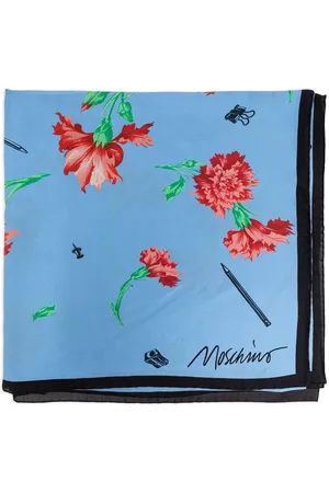 Moschino Floral-print scarf