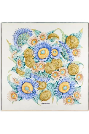 Salvatore Ferragamo Floral-print scarf