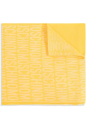 Moschino Logo-jacquard scarf
