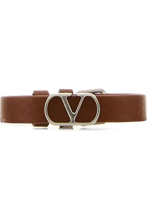 VALENTINO GARAVANI Vlogo leather bracelet