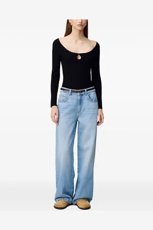 Claudie Pierlot Long-sleeve fine-knit top