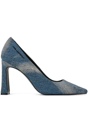 Karl Lagerfeld Panache denim pumps