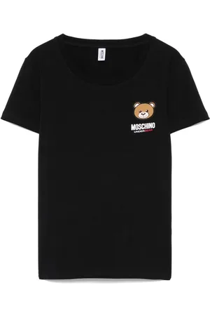 Moschino Rubberised-logo T-shirt